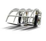 Vrh viljuškara preko stezaljke za papir